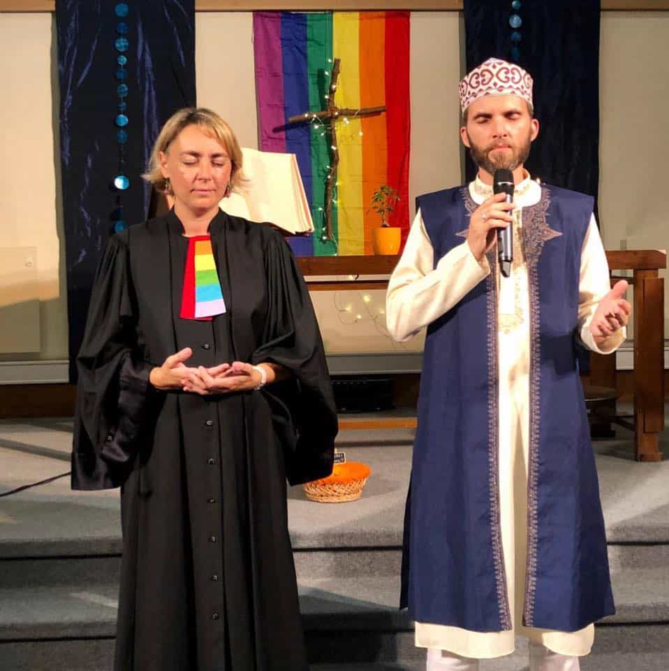 Pride célébration Ludovic et Carolina