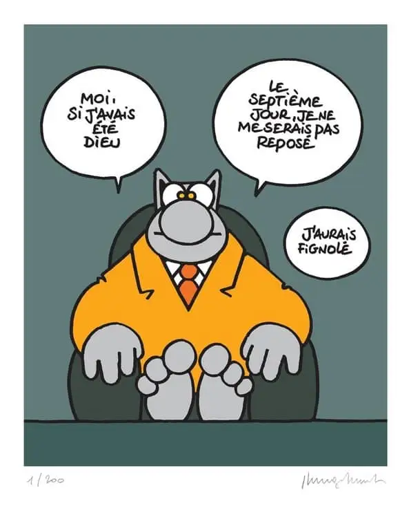Le Chat, si j'étais Dieu